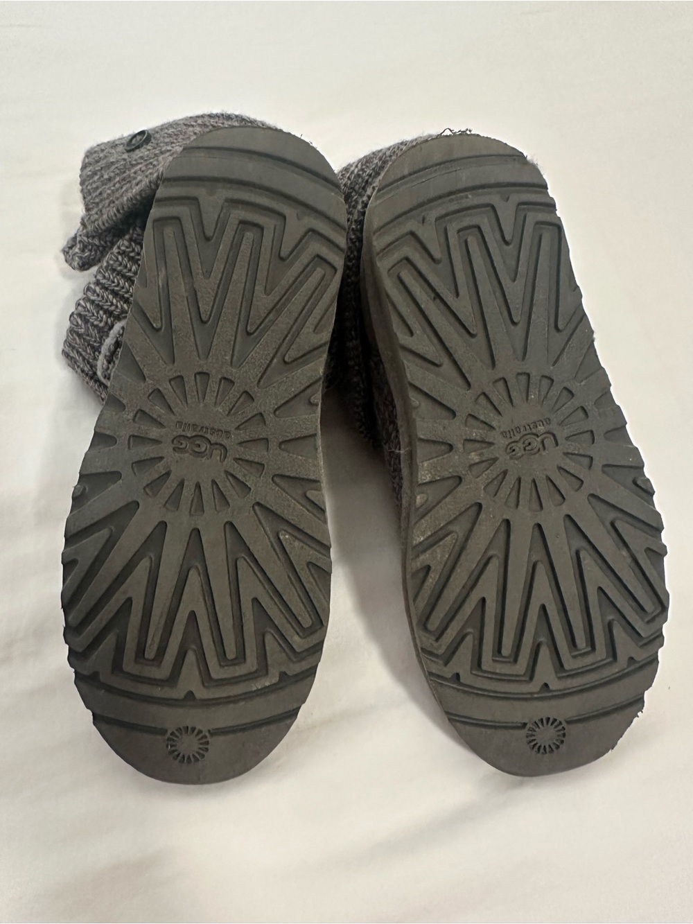 Women’s size 8 UGG Knit Fold-Over Boots - Picture 3 of 3